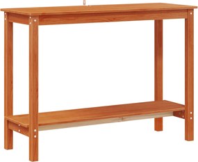 vidaXL Masă de consolă Maro Ceară 110 x 40 x 80 cm Lemn masiv de pin