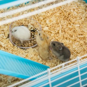Cusca pentru hamsteri PawHut, refugiu pe 5 niveluri, 59cmx36cmx69cm | Aosom Romania