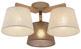 Brilagi - Lustră aplicată LATTE SABIA 3xE27/15W/230V pin/mix