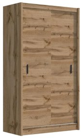 Dulap cu uși glisante SAPHIRA 150x215 cm, stejar Wotan