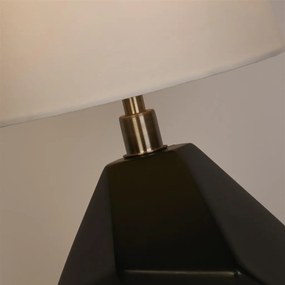 Veioza/Lampa de masa decorativa Apex negru/alb