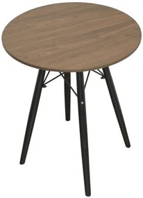 Masă rotundă ANELLO Dark Ash 60cm