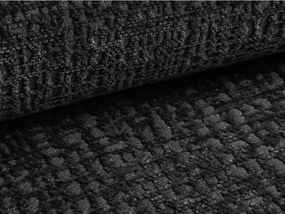 Canapea neagră extensibilă/cu spațiu de depozitare 238 cm Kalena – Makamii