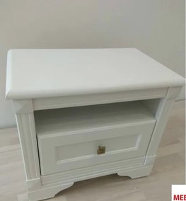 Dormitor Kleo cu Dulap 4 Usi MDF Alb
