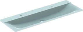 Lavoar pe mobilier Geberit Xeno2 cu orificiu baterie 140 cm alb