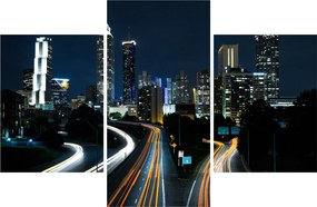 Tabloul metropolei nocturne (90x60 cm)