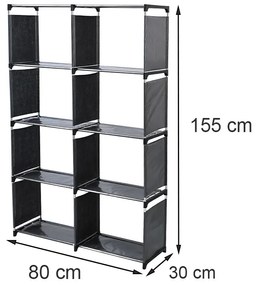 Bibliotecă LKSZ-01 gri