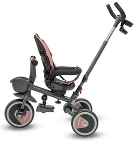 Tricicleta pentru copii Baby Mix 5in1 Relax 365°,roz