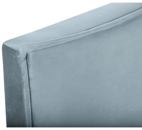 Tăblie de pat albastru-deschis 200x120 cm Natalia – Milo Casa