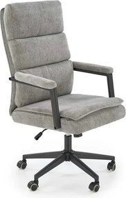 Scaun birou ADRIANO, gri - Odin 11, stofa clasica/metal, 65x70x104/110