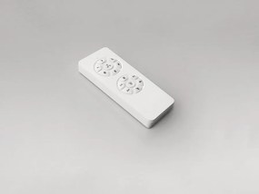 Lustra LED cu Ventilator si telecomanda Siroco D-132cm nichel/lemn