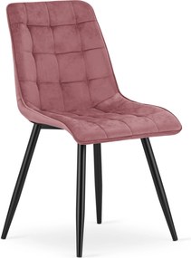 Scaun Bucatarie/Dining Spirit Catifea Roz