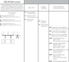 Masa extensibila eleganta design LUX Still 200-300x100cm