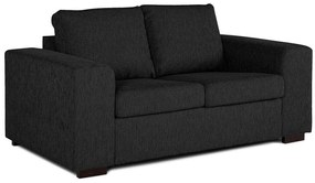 Canapea Scandinavian Choice 894Numărul de locuri: 2, Negru, 172x90x84cm, Picioare: Lemn