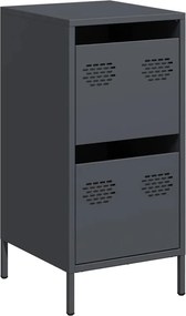 vidaXL Dulap, antracit, 35x39x73,5 cm, oțel laminat la rece