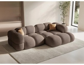 Colțar maro (cu colț pe partea dreaptă/cu șezlong) Loretto – Cosmopolitan Design