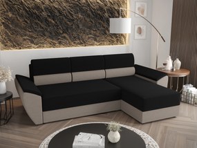 Colțar Radiant L2 (Negru + Gri) (D). 1057456