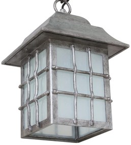 Pendul iluminat exterior din fier forjat, HL 2586