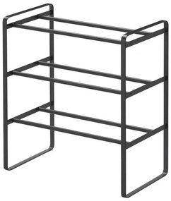 Pantofar ajustabil cu 3 etaje YAMAZAKI Maebashi, negru