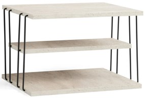 Masă de cafea Lifon Black Travertine
