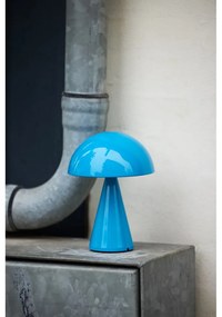 Veioză albastră LED cu intensitate reglabilă (înălțime 20 cm) Mush – Hübsch