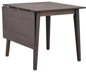 Masă de dining extensibilă din lemn masiv de stejar 80x80 cm Filippa - Rowico