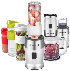 Blender cu accesorii Concept SM3391 700W/230V alb