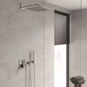 Palarie si brat de dus Grohe Rainshower Mono Cube 310 crom lucios 1 functie