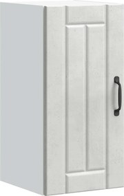 vidaXL Dulap de bucătărie „Lucca” Lemn prelucrat gri beton