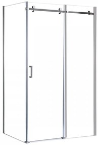 Cabină de duș asimetrică Bold-in 80x100 cm