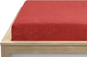 Cearsaf Frotir EXCLUSIVE 90x200 cm rosu