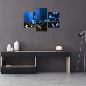 Tablou cu fluturi alabstre (90x60 cm)
