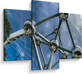 Tablou- atomium la Bruxelles (90x60 cm)