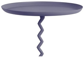 Măsuță auxiliară rotundă din metal ø 44 cm Zig Zag – Leitmotiv