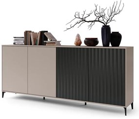 Dulap RONJA taupe/negru