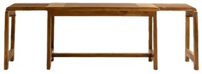 Banca extensibila, din lemn de acacia, Extendable