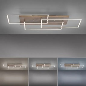 Lustră LED aplicată dimabilă PALMA 3xLED/12W/230V Paul Neuhaus 8330-79 + telecomandă
