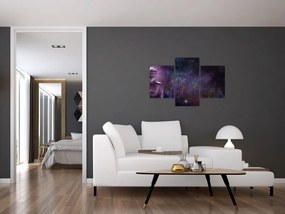 Tablou - Buddha cu florile vieții (90x60 cm)