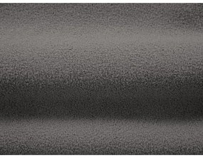 Fotoliu gri cu tapițerie din stofă bouclé Chuck – Micadoni Home