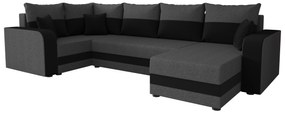 Colțar în formă de U Harmony Long (Gri + Negru) (S). 1057209