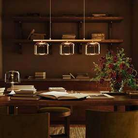 Lustra LED design modern Spirito auriu