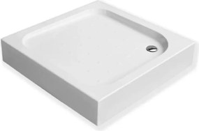 Cadita dus acril patrata Radaway Tinos C Compact 90x90 cm alb