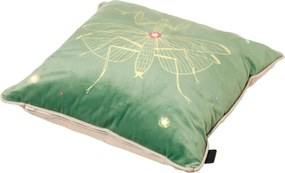 Perna decorativa INSECT 45x45 cm, verde