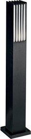 Stalp exterior H-80cm, finisaj negru, MARTE PT1 092232