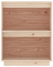 Dulap consola, 60x34x75 cm, lemn masiv de pin 1, Maro