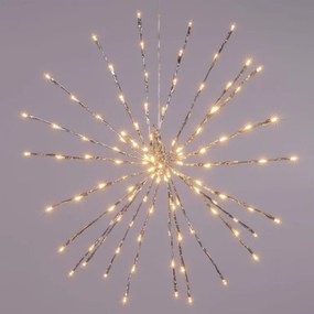 Iluminat de Crăciun 120 LED - ploaie de meteoriți, alb cald