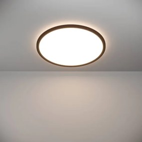 Plafonieră LED de exterior Eglo 901441 ROVITO 16,8W/230V d. 50 cm IP44 negru
