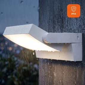 LED Stm aplică de perete pentru exterior LED/12/18/24W/230V 3000/4000/6500K IP54 alb