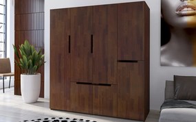 Dulap lemn masiv TerraCraft, 170 × 60 × 180 cm