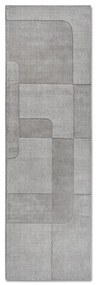 Covor tip traversă gri țesut manual din lână 80x250 cm Charlotte – Villeroy&amp;Boch